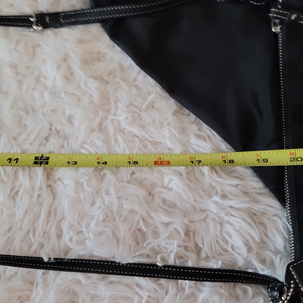 Coach black fabric crossbody - Picture 7 of 8